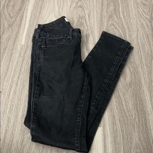 Bullhead black skinniest jeans